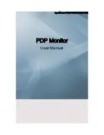 Предварительный просмотр 1 страницы Samsung SyncMaster P50FN User Manual