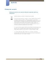 Preview for 121 page of Samsung SyncMaster S19C450BR (Spanish) Manual Del Usuario