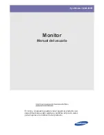 Samsung SyncMaster S22A460B (Spanish) Manual Del Usuario preview