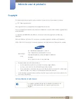 Preview for 2 page of Samsung SyncMaster S23A750D Manual Del Usuario