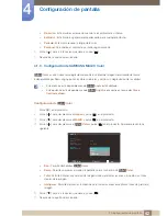 Предварительный просмотр 42 страницы Samsung SyncMaster S23A750D (Spanish) Manual Del Usuario