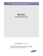 Samsung SyncMaster S23B370H Manual Del Usuario preview