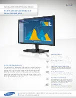 Preview for 1 page of Samsung SyncMaster S23C200B Specifications