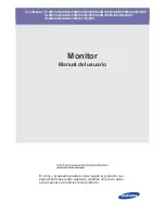 Preview for 1 page of Samsung SyncMaster S24B350H (Spanish) Manual Del Usuario