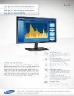 Samsung SyncMaster S24C200BL Specifications preview