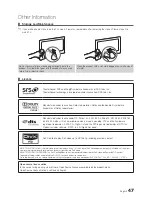 Предварительный просмотр 47 страницы Samsung SyncMaster T22A350 User Manual