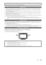 Preview for 2 page of Samsung SyncMaster T23A750 User Manual