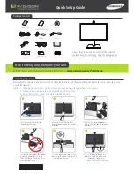 Preview for 1 page of Samsung SyncMaster VC240 Quick Setup Manual