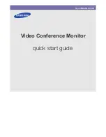 Preview for 1 page of Samsung SyncMaster VC240 Quick Start Manual