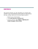 Preview for 2 page of Samsung T-Mobile t139 User Manual