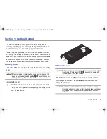 Предварительный просмотр 9 страницы Samsung T-Mobile Vibrant User Manual