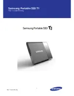 Preview for 1 page of Samsung T1 Troubleshooting Manual