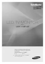 Samsung T22B350ND User Manual preview