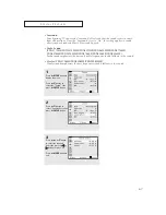 Preview for 57 page of Samsung Tantus TXN 3098WHF Owner'S Instructions Manual