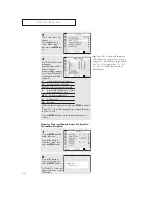 Preview for 74 page of Samsung Tantus TXN 3098WHF Owner'S Instructions Manual