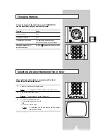 Preview for 15 page of Samsung TB15X5 Owner'S Instructions Manual