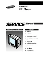 Preview for 1 page of Samsung TC29J6MNX/XAX Service Manual