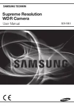 Samsung TECHWIN SCB-5003P User Manual предпросмотр