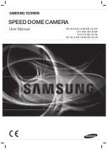 Preview for 1 page of Samsung Techwin SCP-2270H User Manual