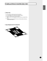 Preview for 5 page of Samsung TH026EAV Installation Manual