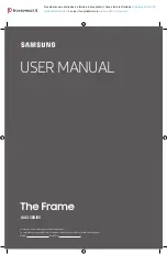 Предварительный просмотр 1 страницы Samsung The Frame QE43LS03R User Manual