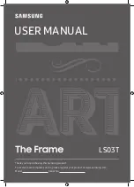 Samsung The Frame QE43LS03TA User Manual preview