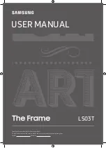 Samsung The Frame QN32LS03T User Manual preview