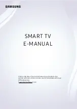 Предварительный просмотр 1 страницы Samsung The Serif E-Manual