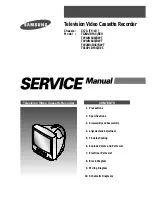 Предварительный просмотр 1 страницы Samsung TI21B4DF4X Service Manual