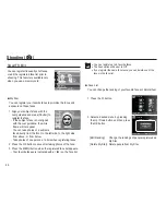 Предварительный просмотр 47 страницы Samsung TL110 User Manual