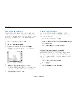 Предварительный просмотр 31 страницы Samsung TL205 (Spanish) Manual Del Usuario