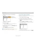 Предварительный просмотр 32 страницы Samsung TL205 (Spanish) Manual Del Usuario