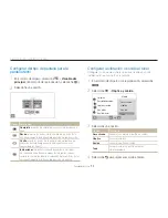 Предварительный просмотр 25 страницы Samsung TL220 - DualView Digital Camera Manual Del Usuario