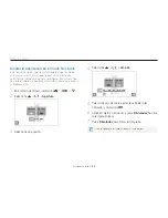 Предварительный просмотр 36 страницы Samsung TL220 - DualView Digital Camera Manual Del Usuario