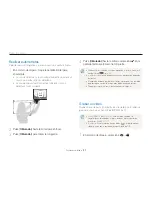 Предварительный просмотр 38 страницы Samsung TL220 - DualView Digital Camera Manual Del Usuario