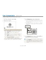 Предварительный просмотр 44 страницы Samsung TL220 - DualView Digital Camera Manual Del Usuario