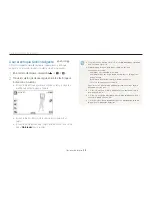 Предварительный просмотр 49 страницы Samsung TL220 - DualView Digital Camera Manual Del Usuario