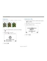 Предварительный просмотр 76 страницы Samsung TL220 - DualView Digital Camera Manual Del Usuario