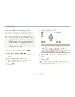 Предварительный просмотр 79 страницы Samsung TL220 - DualView Digital Camera Manual Del Usuario