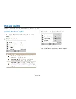 Предварительный просмотр 90 страницы Samsung TL220 - DualView Digital Camera Manual Del Usuario