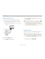 Предварительный просмотр 50 страницы Samsung TL220 - DualView Digital Camera Quick Start Manual