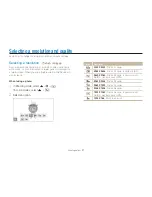 Предварительный просмотр 54 страницы Samsung TL220 - DualView Digital Camera Quick Start Manual