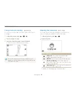 Предварительный просмотр 62 страницы Samsung TL220 - DualView Digital Camera Quick Start Manual