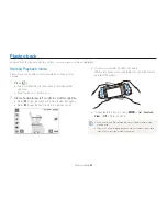 Предварительный просмотр 76 страницы Samsung TL220 - DualView Digital Camera Quick Start Manual