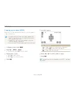 Предварительный просмотр 91 страницы Samsung TL220 - DualView Digital Camera Quick Start Manual