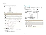 Preview for 71 page of Samsung TL225 - DualView Digital Camera User Manual