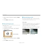 Предварительный просмотр 23 страницы Samsung TL34HD - Digital Camera - Compact User Manual