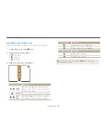 Предварительный просмотр 47 страницы Samsung TL34HD - Digital Camera - Compact User Manual