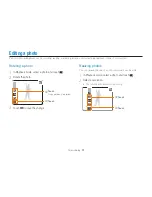 Предварительный просмотр 56 страницы Samsung TL34HD - Digital Camera - Compact User Manual