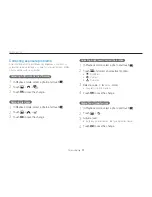 Предварительный просмотр 58 страницы Samsung TL34HD - Digital Camera - Compact User Manual